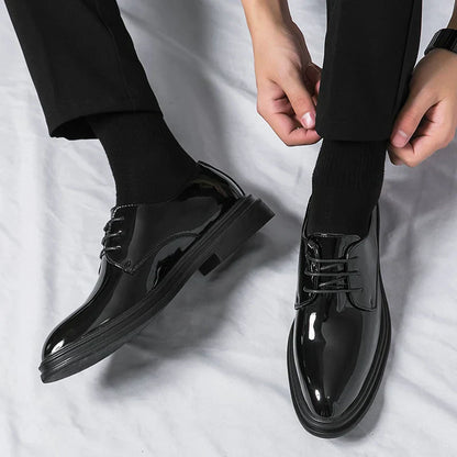 Men's Lace-Up Derby Shoes | Plain Toe