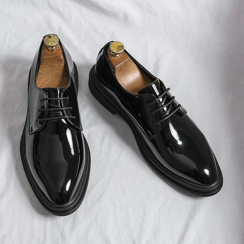 Men's Lace-Up Derby Shoes | Plain Toe