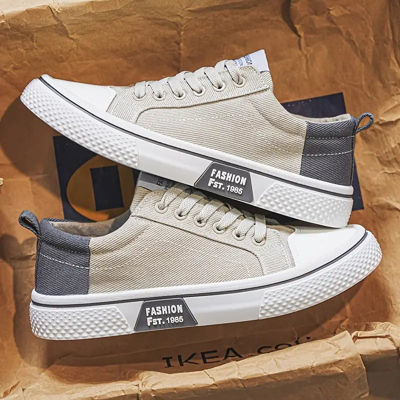 Men's Low-Top Lace-Up Trainers | Casual