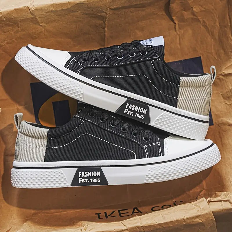 Men's Low-Top Lace-Up Trainers | Casual