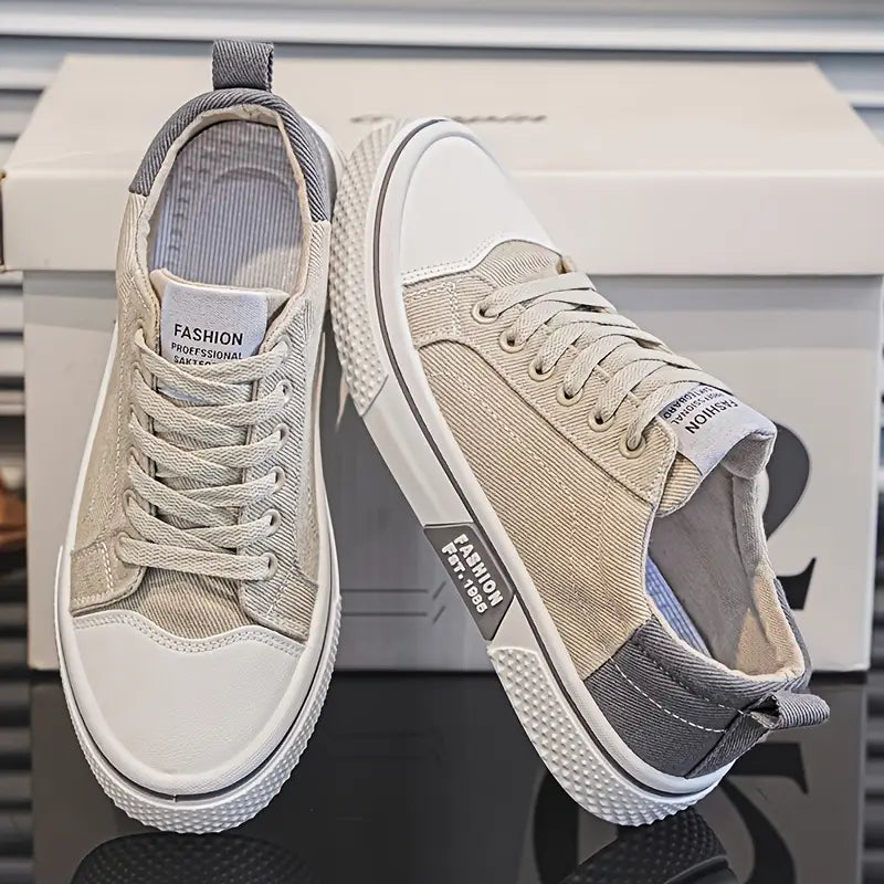 Men's Low-Top Lace-Up Trainers | Casual
