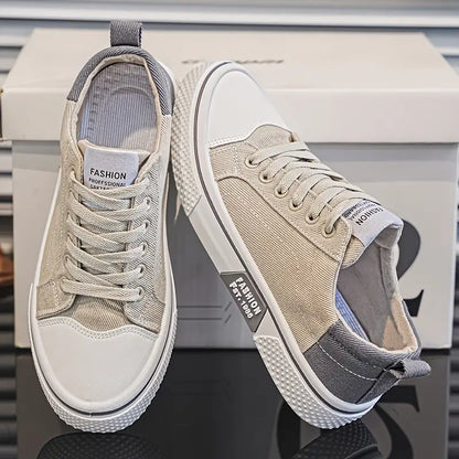 Men's Low-Top Lace-Up Trainers | Casual