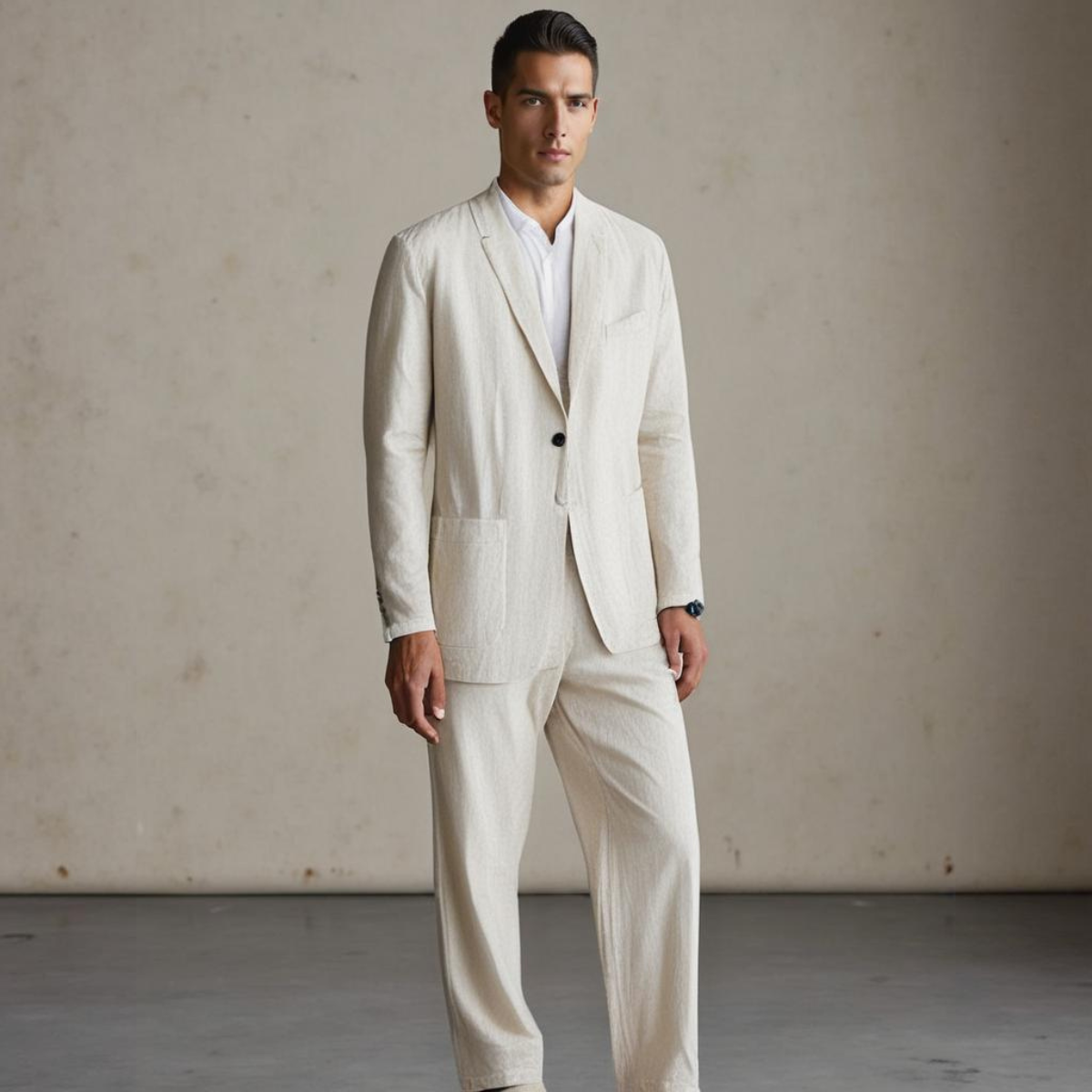 Men's Notch Lapel Tailored Suit | Two-Piece