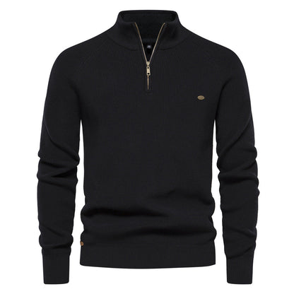 Men's Quarter-Zip Jumper | Funnel Neck