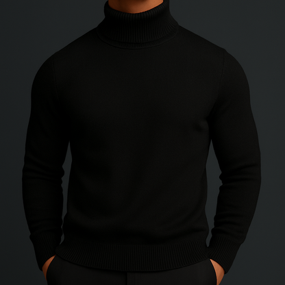 Men's Roll Neck Jumper | Slim Fit