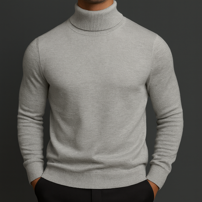 Men's Roll Neck Jumper | Slim Fit