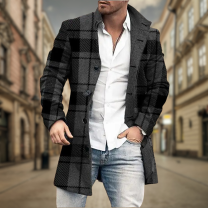 Jerome | Single-Breasted Longline Coat