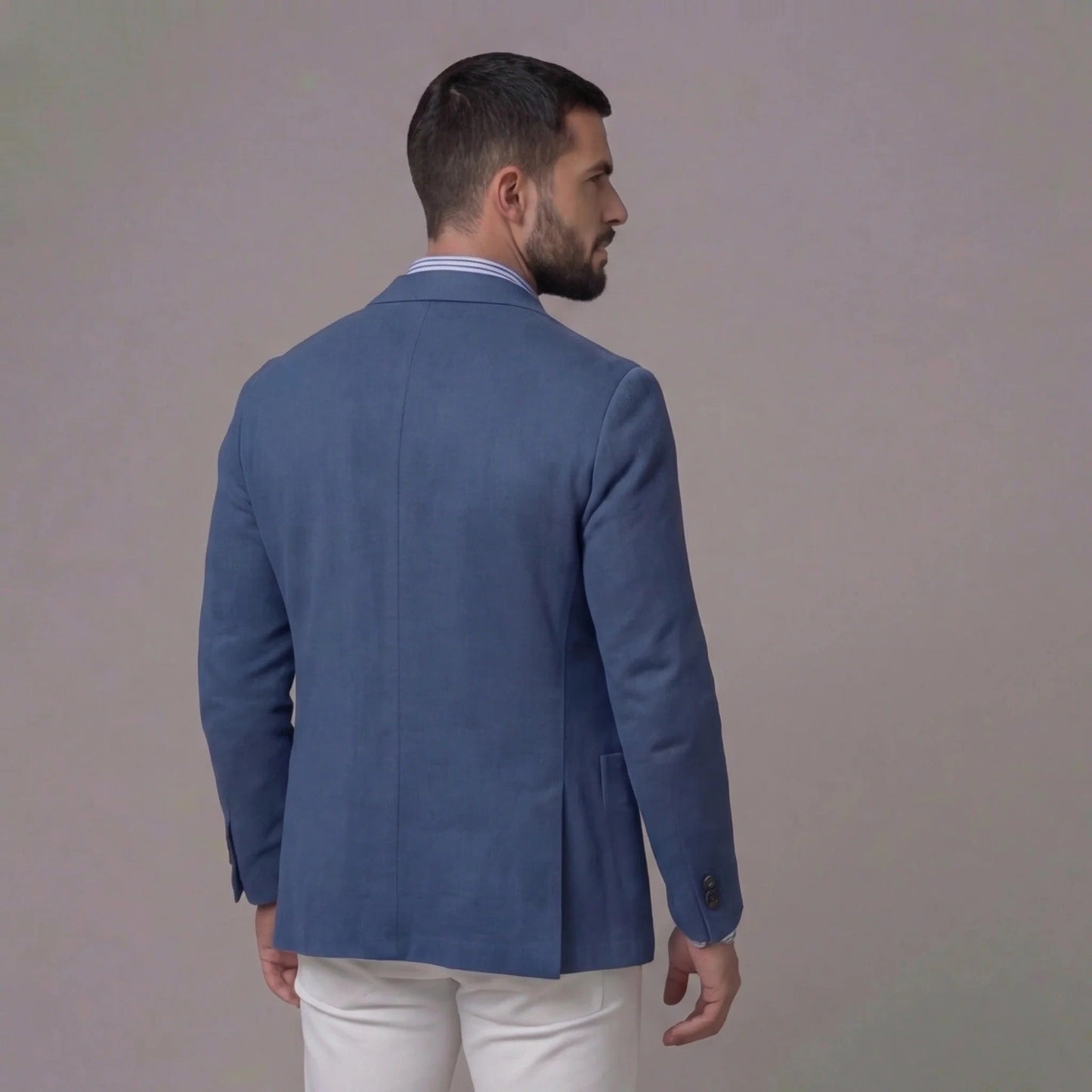 Men's Single-Breasted Notch Lapel Blazer | Tailored