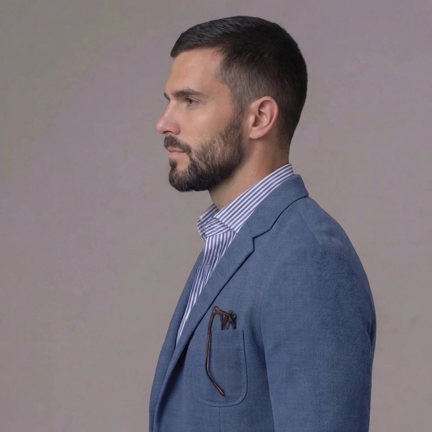 Men's Single-Breasted Notch Lapel Blazer | Tailored
