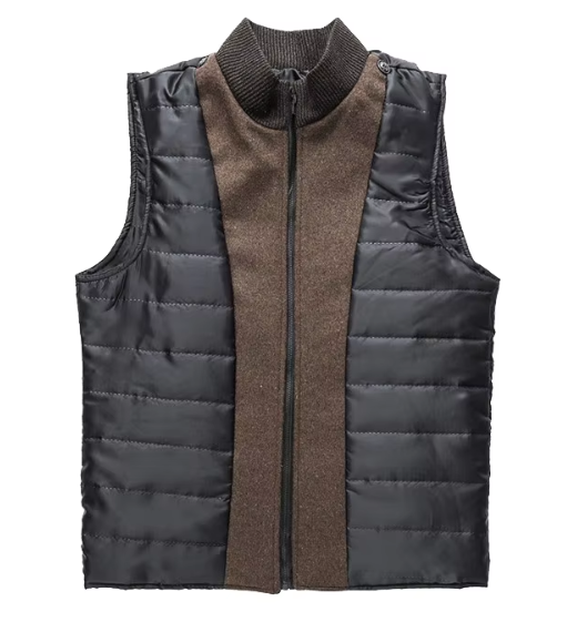 Hamish | Single-Breasted Stand Collar Coat