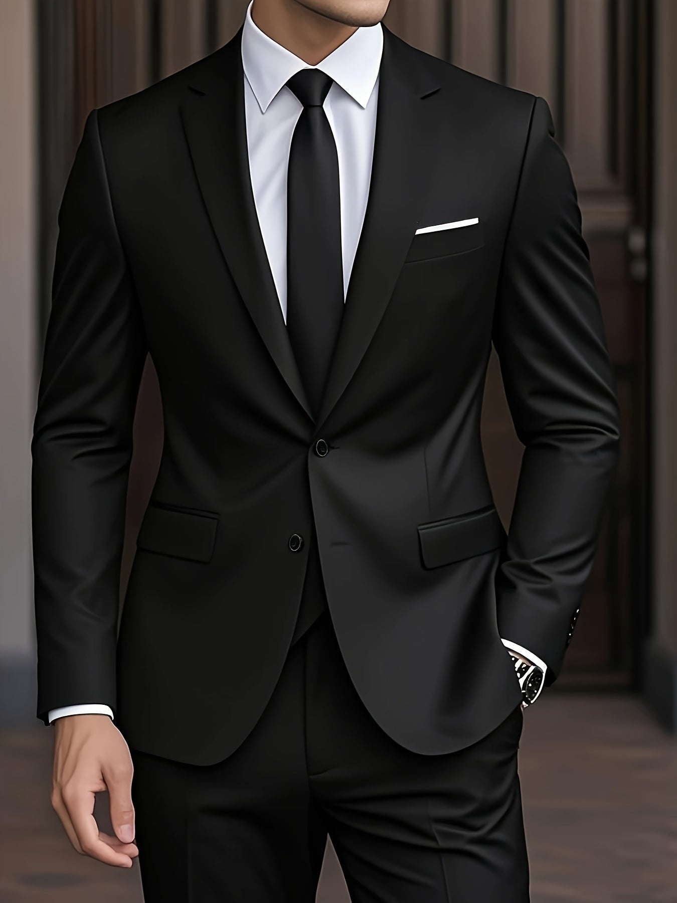 Men's Slim Fit Suit | Single-Breasted