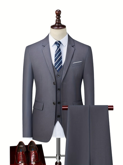 Men's Slim Fit Suit | Single-Breasted