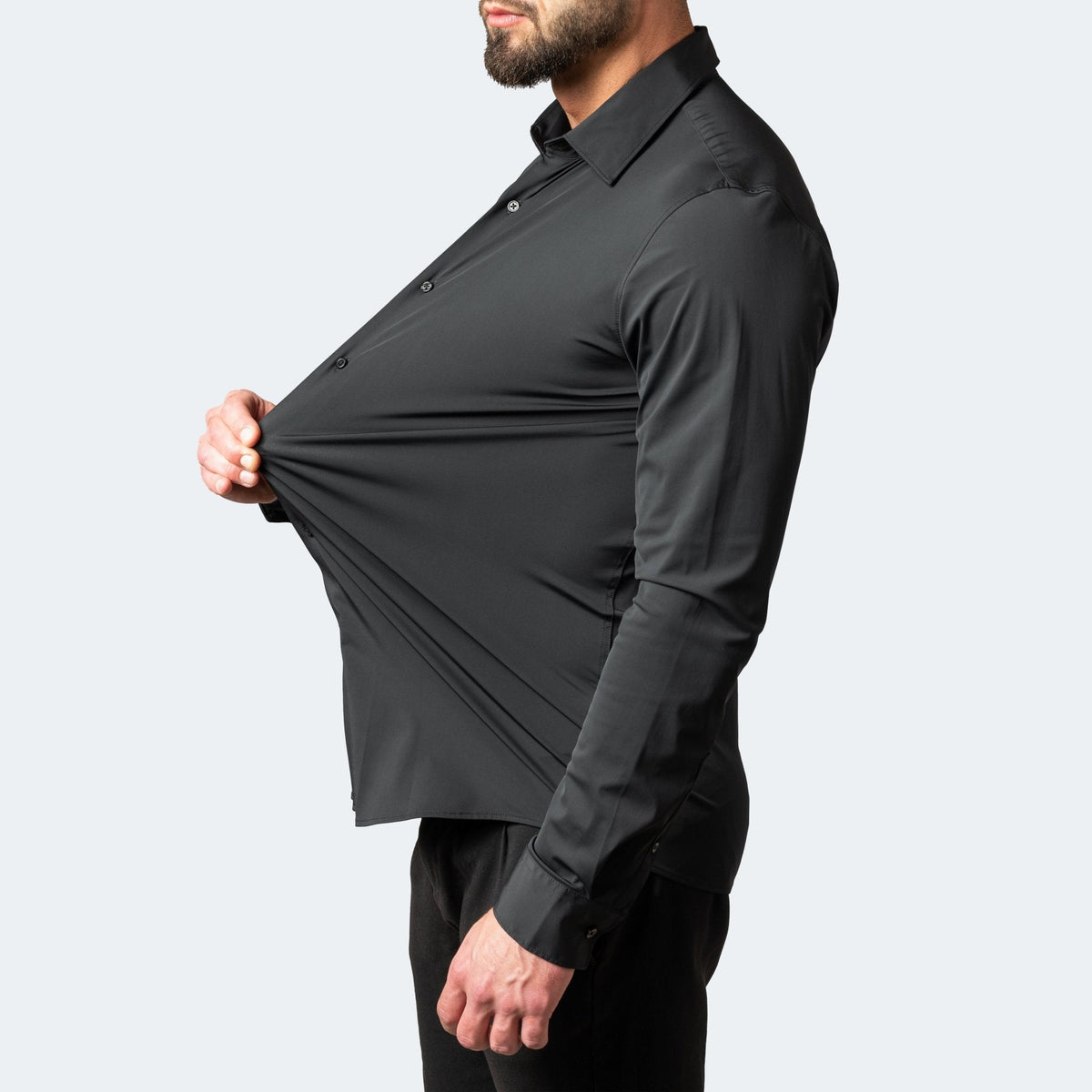 Osmond | Stretch Long Sleeve Shirt