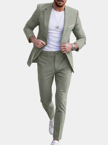Men's Tailored Slim Fit Suit | Two-Piece