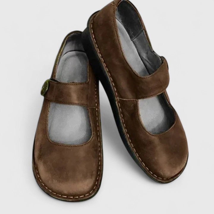 Women's Adjustable-Strap Flats | Comfort Fit