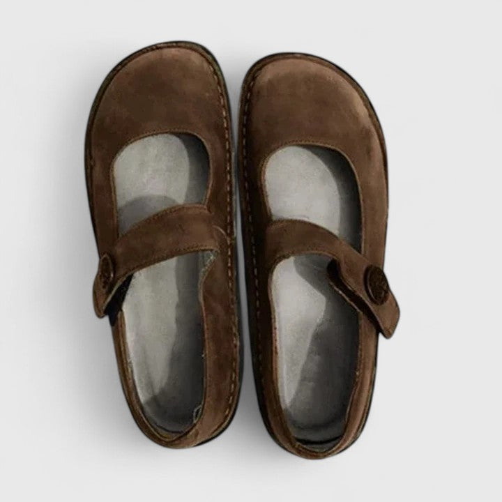Women's Adjustable-Strap Flats | Comfort Fit