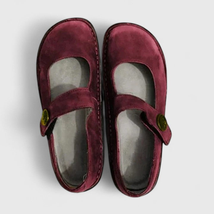 Women's Adjustable-Strap Flats | Comfort Fit