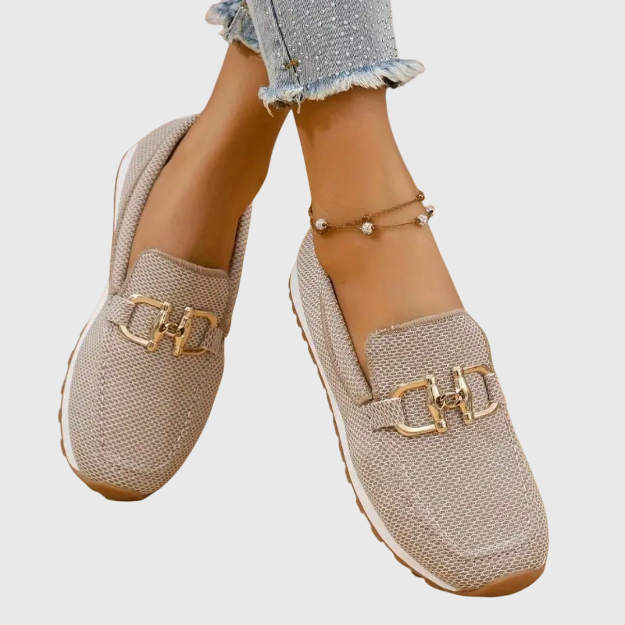 Women's Buckle Slip-On Loafers | Platform