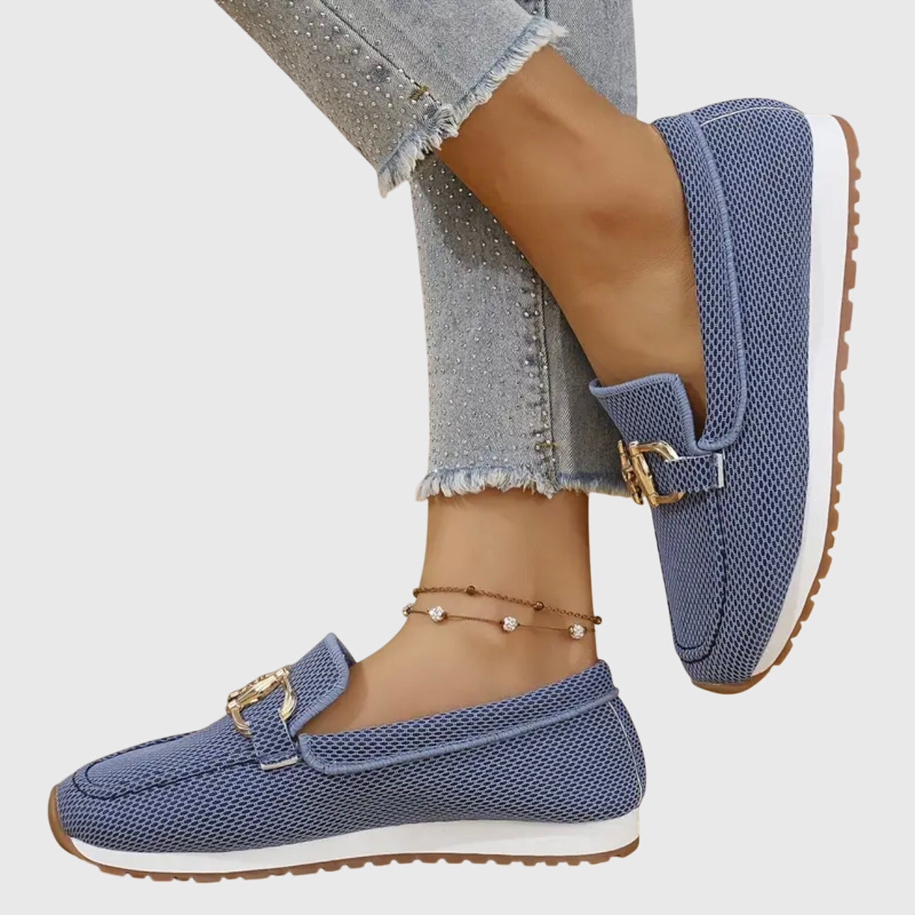 Women's Buckle Slip-On Loafers | Platform