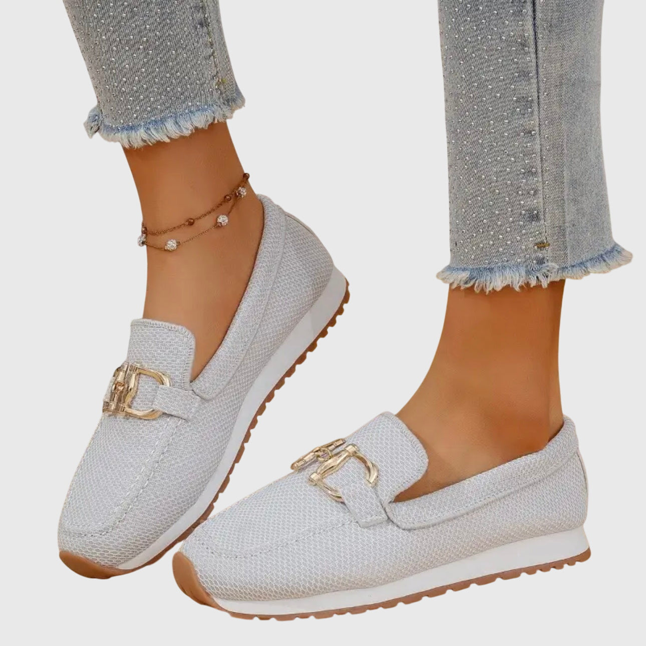 Women's Buckle Slip-On Loafers | Platform