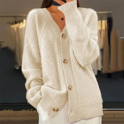 Wren | V-Neck Button Up Cardigan