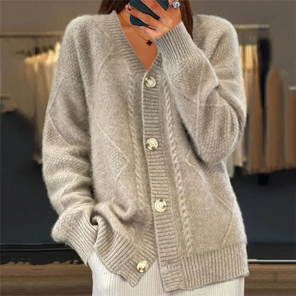 Wren | V-Neck Button Up Cardigan