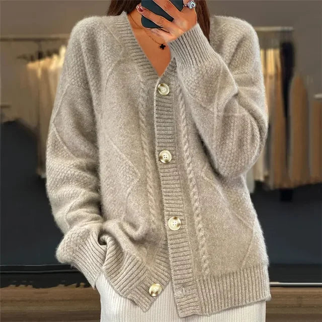 Wren | V-Neck Button Up Cardigan