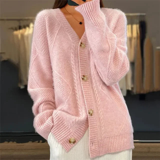 Wren | V-Neck Button Up Cardigan