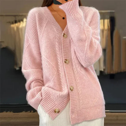 Wren | V-Neck Button Up Cardigan