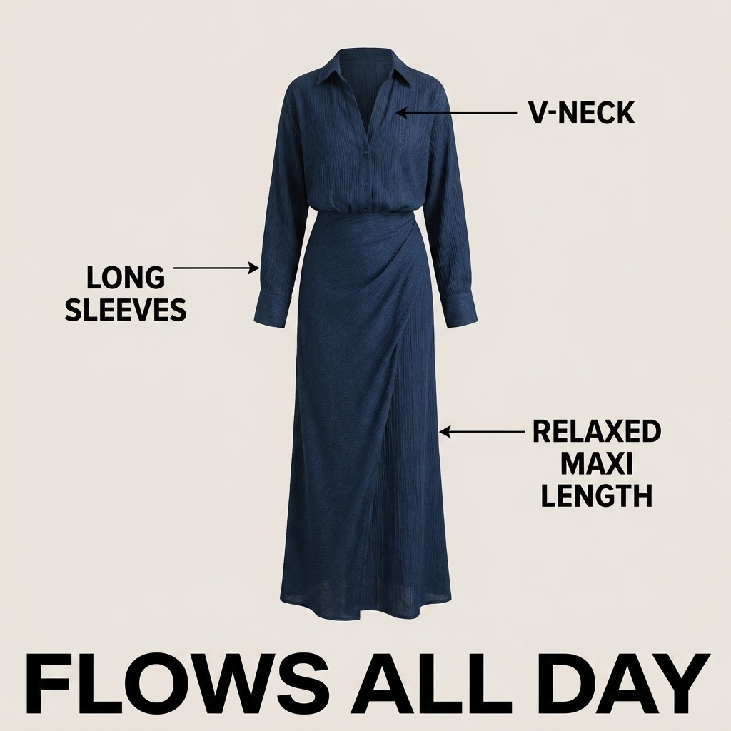 Women's Draped Wrap Skirt | Maxi
