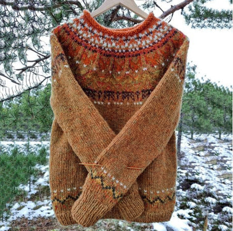 Ivy | Long Sleeve Fair Isle Jumper