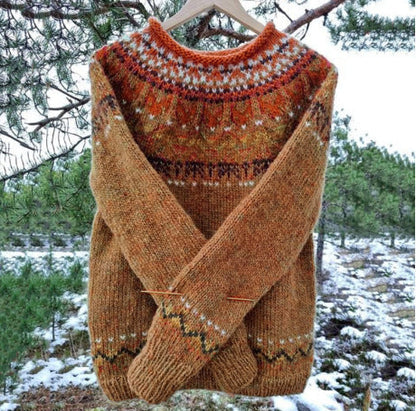 Ivy | Long Sleeve Fair Isle Jumper