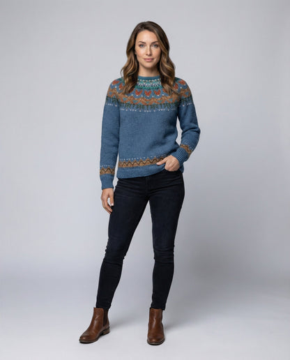 Ivy | Long Sleeve Fair Isle Jumper