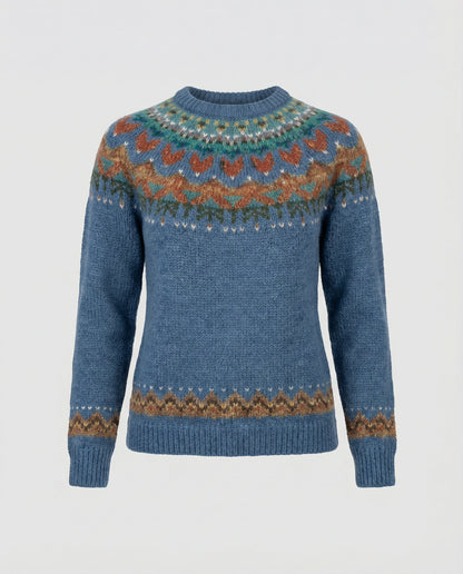 Ivy | Long Sleeve Fair Isle Jumper