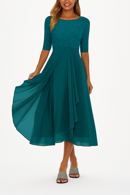 Vera | Midi Flared A-Line Dress