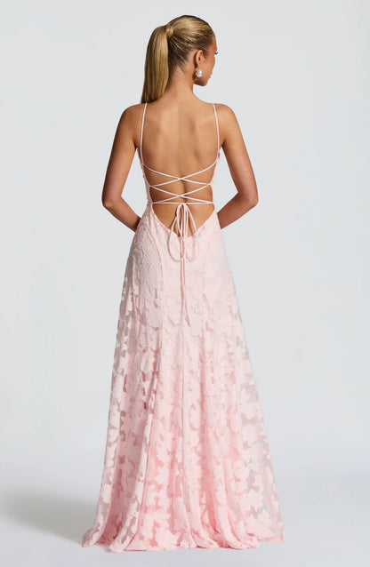 Edith | Maxi Floral Cowl Neck Dress