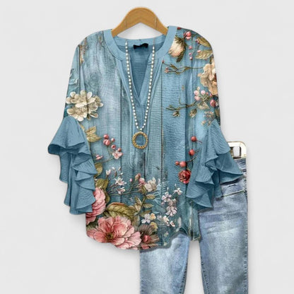 Floral Blue