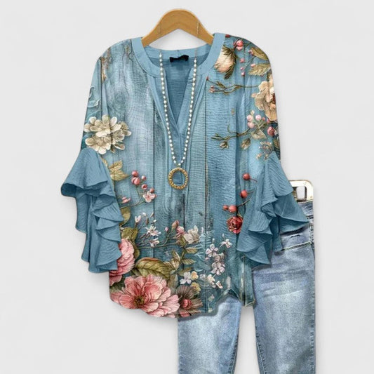 Floral Blue