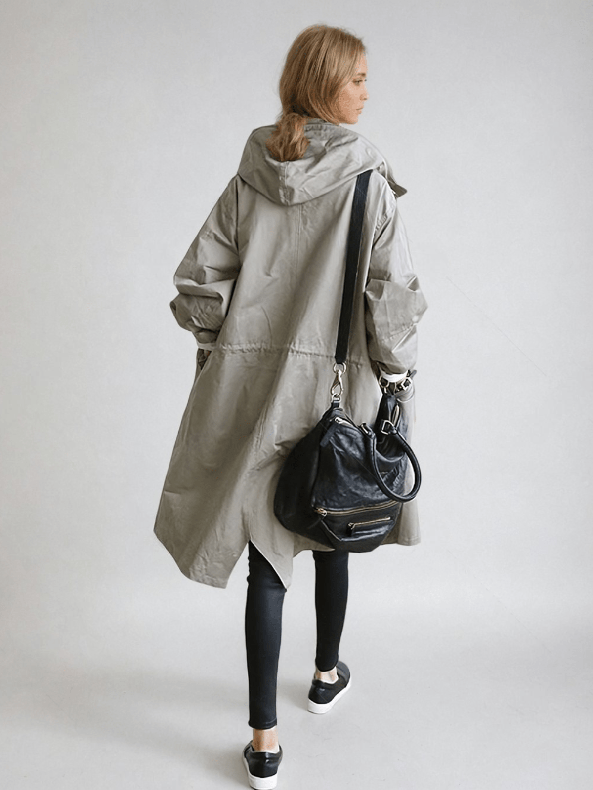 Mabel | Longline Hooded Relaxed Coat