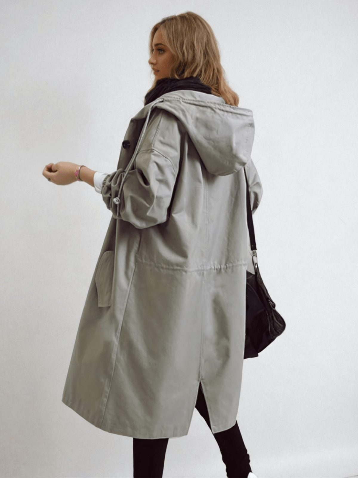 Mabel | Longline Hooded Relaxed Coat