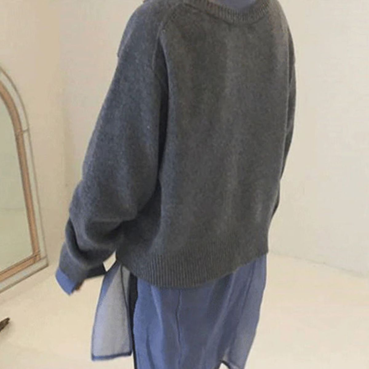 Valerie | Oversized Crew Neck Jumper
