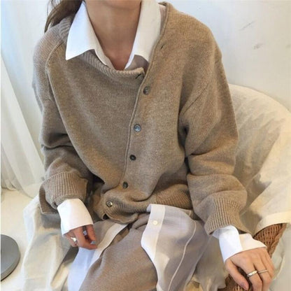 Valerie | Oversized Crew Neck Jumper