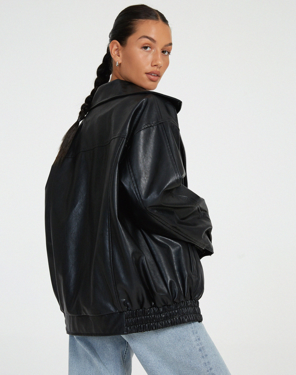 Cora | Oversized Zip Up Jacket