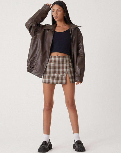 Cora | Oversized Zip Up Jacket