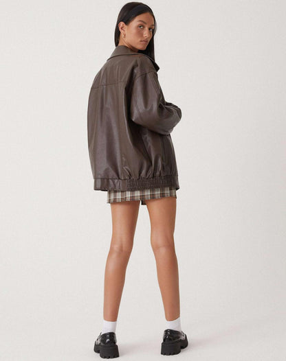 Cora | Oversized Zip Up Jacket