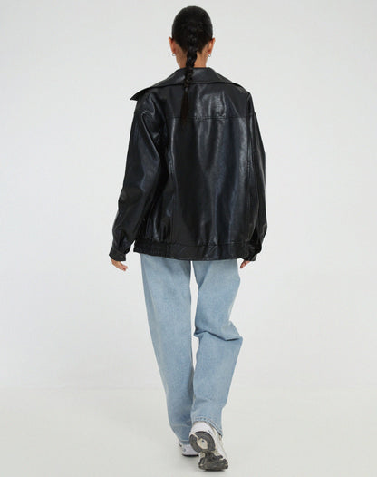 Cora | Oversized Zip Up Jacket