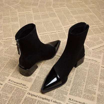 Clara | Pointed Toe Ankle Boots