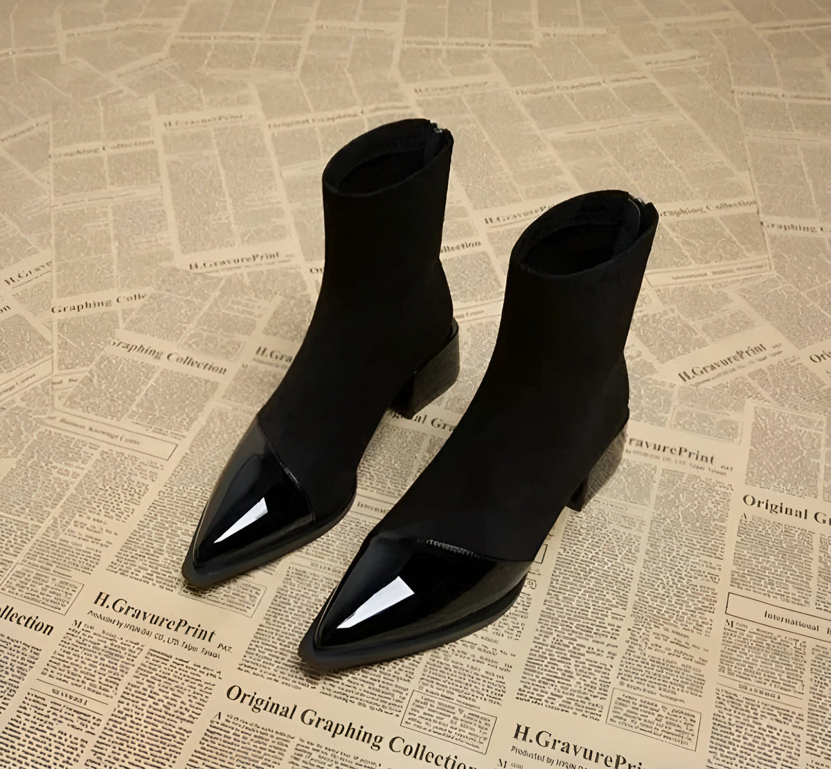 Clara | Pointed Toe Ankle Boots