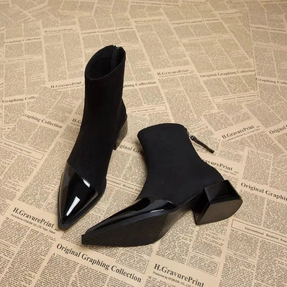 Clara | Pointed Toe Ankle Boots
