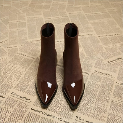 Clara | Pointed Toe Ankle Boots